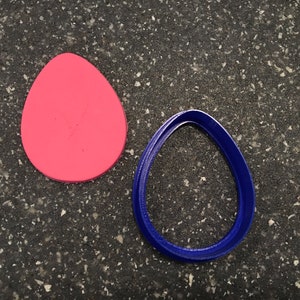Easter Egg Shape Cookie Cutter – Perfect for Spring Baking