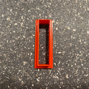 Narrow Rectangle Shape Cookie Cutter – Versatile Tool for Baking, Crafts, and Creative Projects