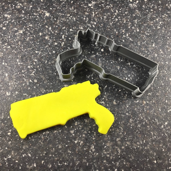 Coupeur de forme de pistolet jouet (pas en métal)