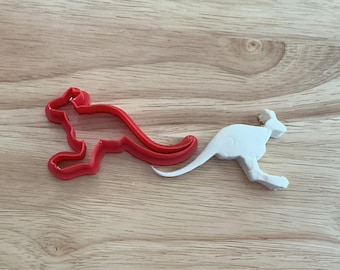 Kangaroo Cookie Cutter | 3D Printed for Animal, Safari & Fun Themed Baking Projects
