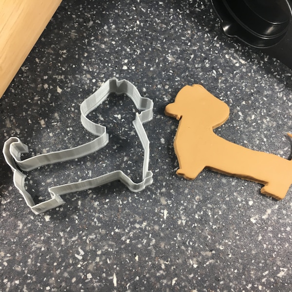 Dachshund Dog Shape Cutter (Not Metal)