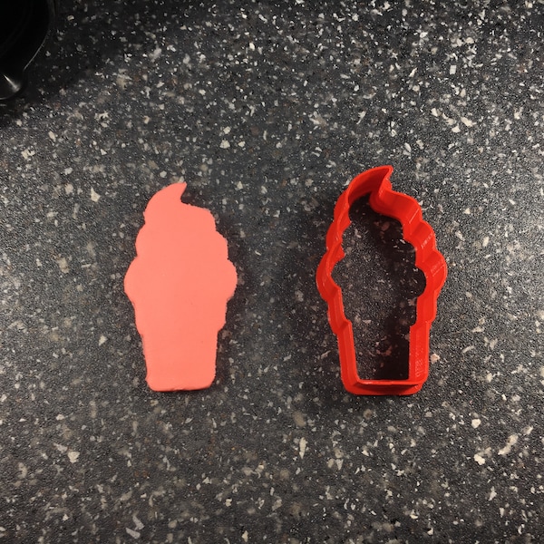 Ice Cream Cookie Cutter Etsy