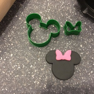 Girl Mouse Shape Cutter Set