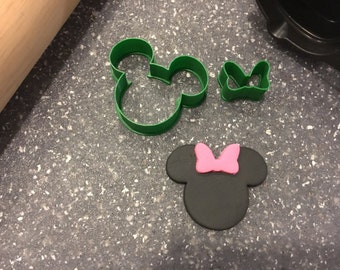 Girl Mouse Shape Cutter Set