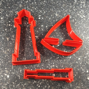 Nautical Cookie Cutter Set – Ocean-Inspired Design for Baking, Crafts, and Sea-Themed Projects