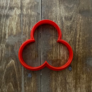 Triple Circle Shape Cookie Cutter - Unique Geometric Design for Creative Baking & Crafts