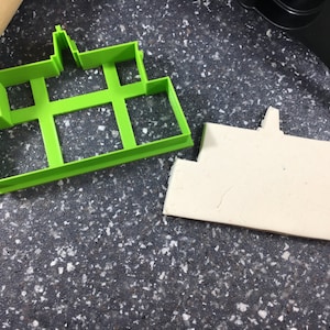 Mexico City Temple Cookie Cutter: 3D Printed Baking & Crafts