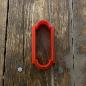 Plaque 111 Barrette Shape Cookie Cutter