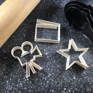 ULTIMATE Movie Star Cookie Cutter Set - Hollywood-Themed Shapes for Glamorous Cookies & Crafts