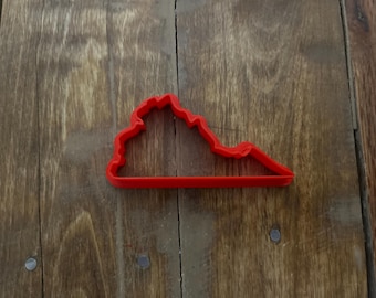 Virginia State Shape Cookie Cutter: 3D Printed Baking