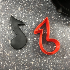 Note Shape Cookie or Fondant Cutter – Perfect for Music, Melody, and Themed Baking