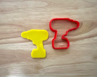 Drill Cookie Cutter – Power Tool Shape for Construction, Handyman, and DIY-Themed Baking