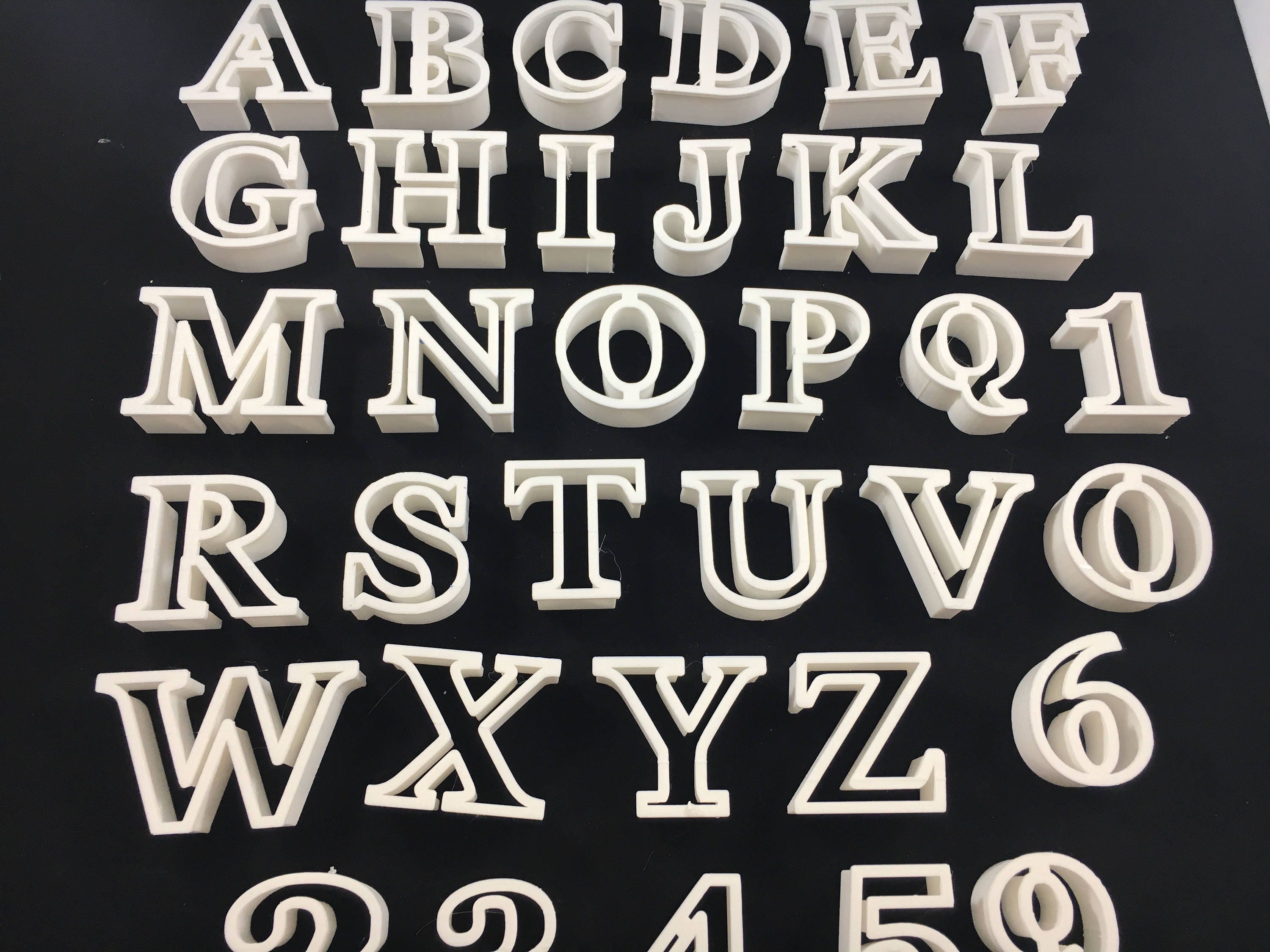 Full alphabet mold – Liquid Fantasy