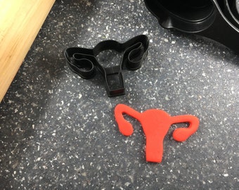 Uterus Ausstecher - Einzigartige Form zum Backen, Basteln und für Projekte mit femininen Themen (fortgeschritten)