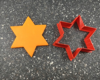 Star of David Six Pointed Star Shape Cutter