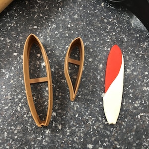 Surf Board Cookie Cutter