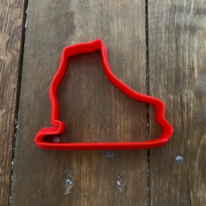 Ice Skate Shape Cookie Cutter for Baking and Crafts