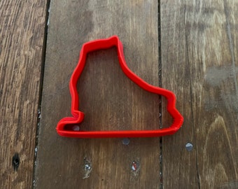 Ice Skate Shape Cookie Cutter for Baking and Crafts