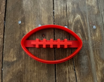 Football with Imprint Seam Shape Cutter