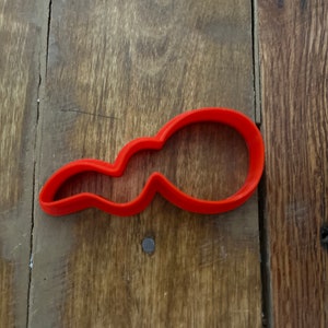 Sperm Swimmer Shape Cutter