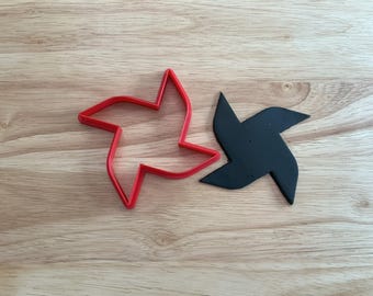 Paper Pinwheel Cookie Cutter | 3D Printed for Fun, Creative & Themed Baking Projects