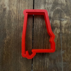 Alabama State Cookie Cutter - USA Karte Form zum Backen & Basteln | Süddeutsche Kekse