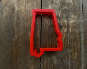 Alabama State Cookie Cutter - USA Karte Form zum Backen & Basteln | Süddeutsche Kekse