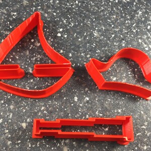 3D Printed Nautical Cookie Cutter Set: Ocean & Beach Theme