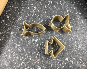 Fish Cutter Set – Fun Shapes for Baking, Crafts, and Ocean-Themed Projects
