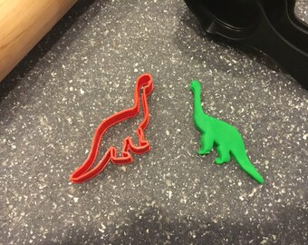 Brontosaurus Cookie Cutter | Dinosaur, Fun and Themed Baking for Parties, Desserts and Custom Treats