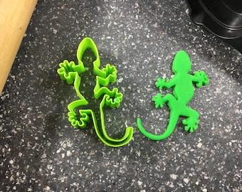 Lizard Cookie Cutter – Reptile Shape for Baking, Fondant, & Clay Crafts