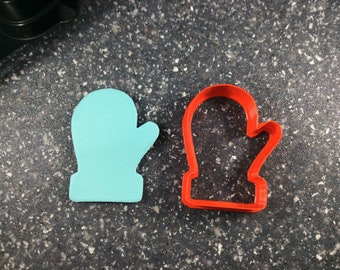 Mitten Cookie Cutter: 3D Printed Winter Baking