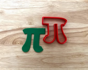 Pi-Shaped Cookie Cutter for Math Lovers, Unique Pi Day Baking, Fun Dessert Cutter, Precision Cookie Mold for Parties and Gifts
