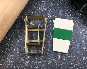 Coffee Cup Cookie or Fondant Cutter