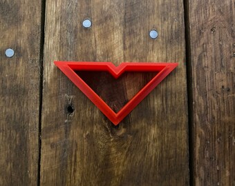 Large Chevron Shape Cutter – Stylish Design for Baking, Crafts, and Geometric Projects