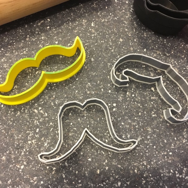 Moustache Cookie Cutter Set