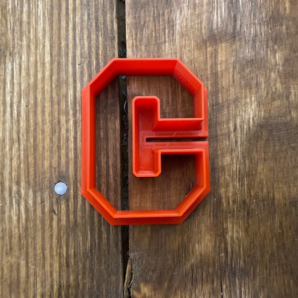 Varsity C Letter Cookie Cutter