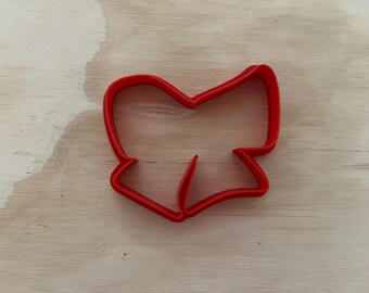 Cheer Bow Cookie Cutter: 3D Printed Fondant & Clay Cutter