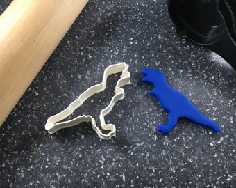 3D Printed T-Rex Cookie Cutter: Fun Dinosaur Baking