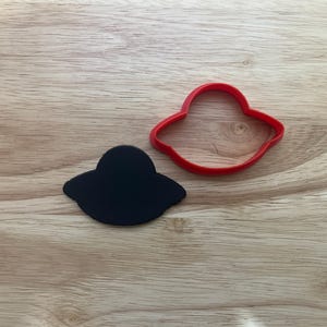 UFO 103 Cookie Cutter | 3D Printed for Sci-Fi, Space & Fun Themed Baking Projects