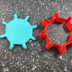 Boat Wheel Shape Cookie Cutter
