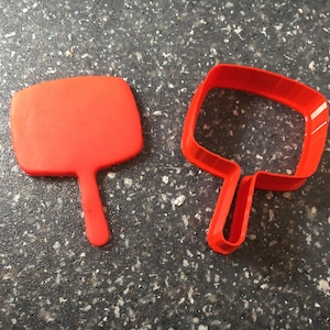 Hand Mirror Cookie or Fondant Cutter | Fun, Vintage and Themed Baking for Parties, Desserts and Custom Treats