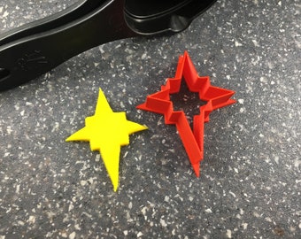 Bethlehem Star Cookie Cutter - Nativity-Themed Baking Tool for Christmas Cookies & Crafts