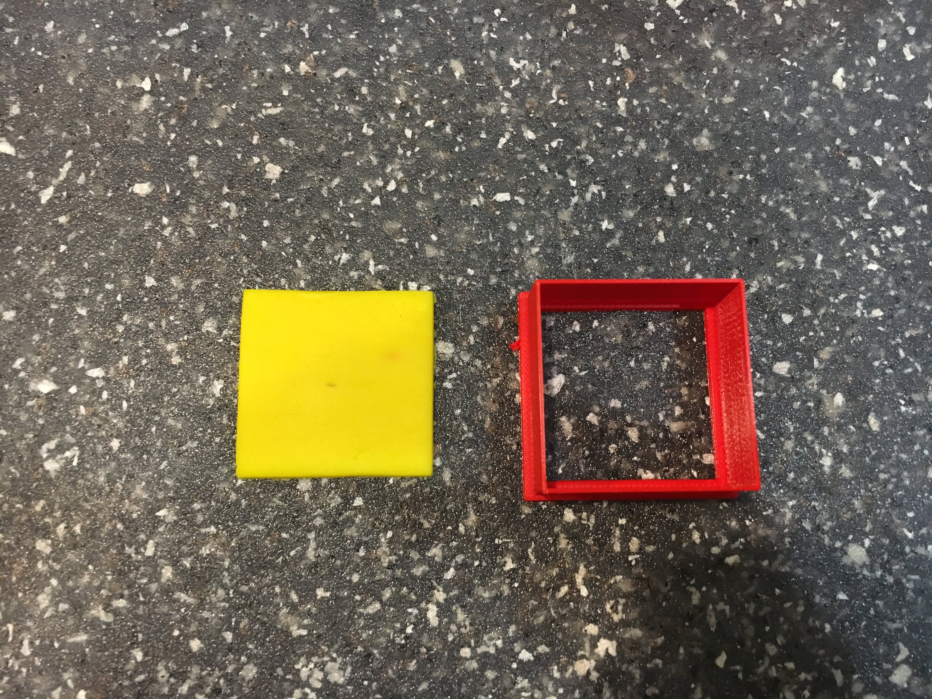 Various Sizes of Square Cookie Cutter