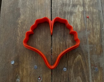 Ginkgo Leaf Cookie Cutter: 3D Printed Botanical Baking