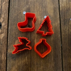 Christmas Cookie Cutter Set - Festive Holiday Shapes for Creative Baking & Decorating