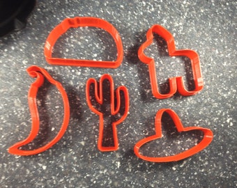 Cinco de Mayo Cookie Cutter Set