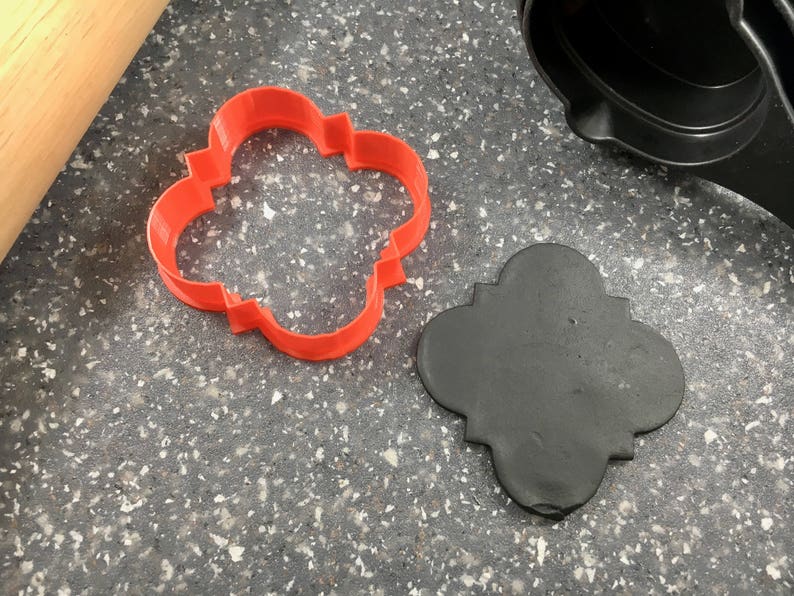 Quadrefoil CookieFondant Cutter