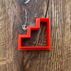 Stair Shape Cookie Cutter