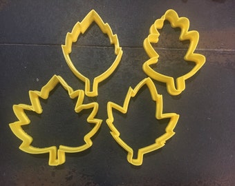 Fall Leaves Cookie Cutter Set